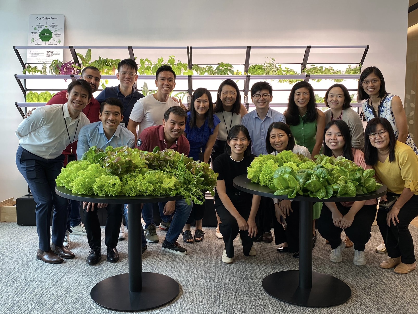 Grobrix - the world's first edible green wall