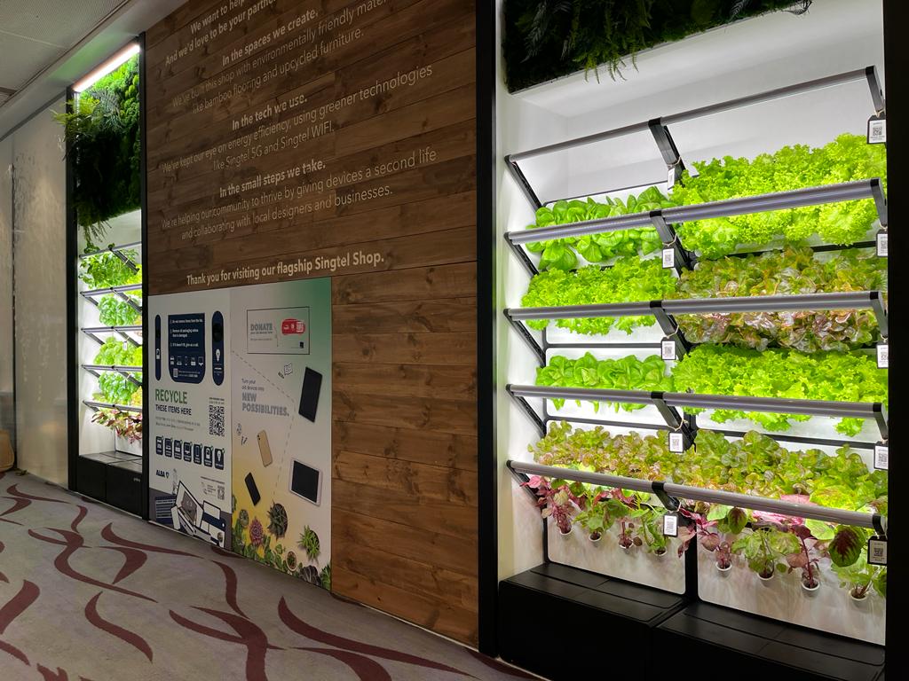 Orchard 313 Shopping Mall & Singtel Flagship Store Grobrix Installation in Singapore