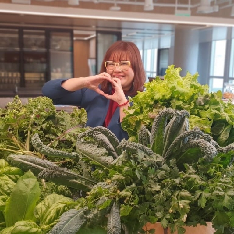 Farm-to-table salad bar with JLL.