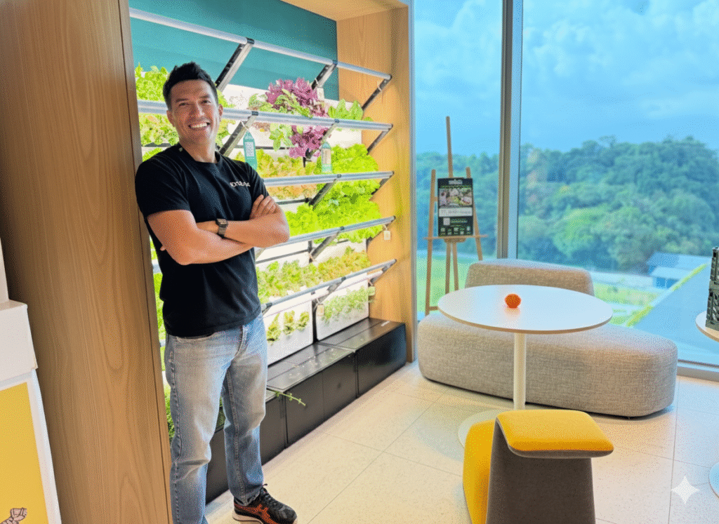 Mathew at Prudential Singapore
